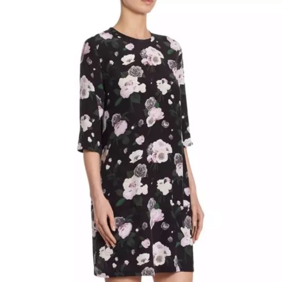 EQUIPMENT Floral Silk Aubrey Dress XS $398 - Picture 3 of 5